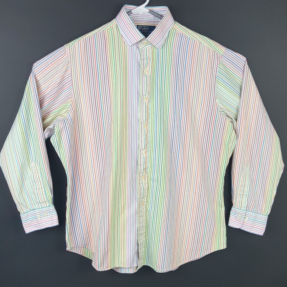 Polo Ralph Lauren Long Sleeve Multicolor Button